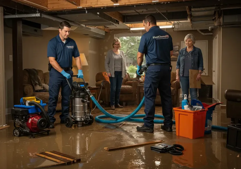 Basement Water Extraction and Removal Techniques process in Mount Vernon, TX
